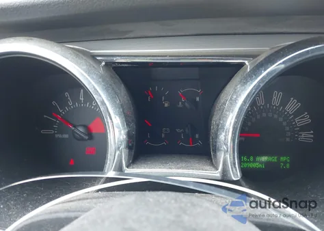 2006 Ford Mustang Gt из США, поврежденный, VIN 1ZVFT85H465103963